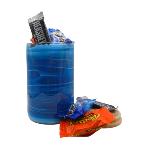 Resin Glass Jar with Lid - Image 2