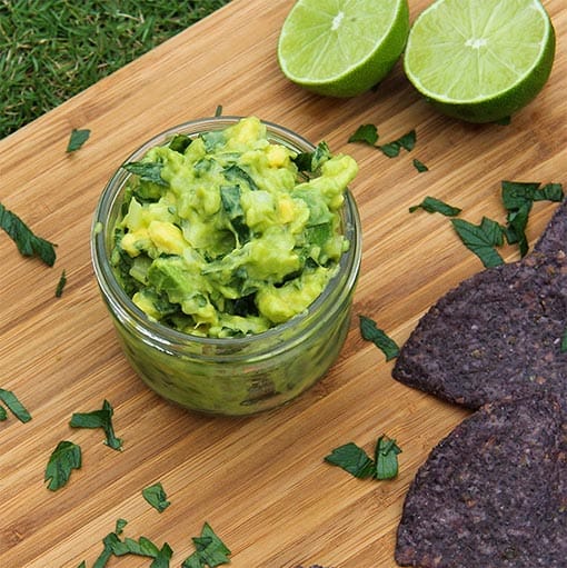 Parsley & Lime Guacamole deliciously healthy vegan recipe Kind Earth