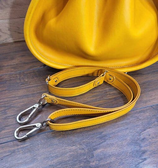 Leather handbag, leather purse, Italian leather bag - Image 8