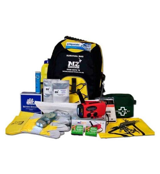 New Zealand Emergency Survival Pack For 1 people