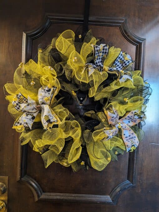 Bumblebee Wreath