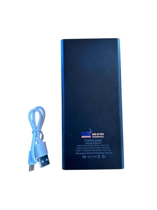 NZ Survivor 20000mAh 66W Super-Fast Charge Power Bank -Black - Image 2