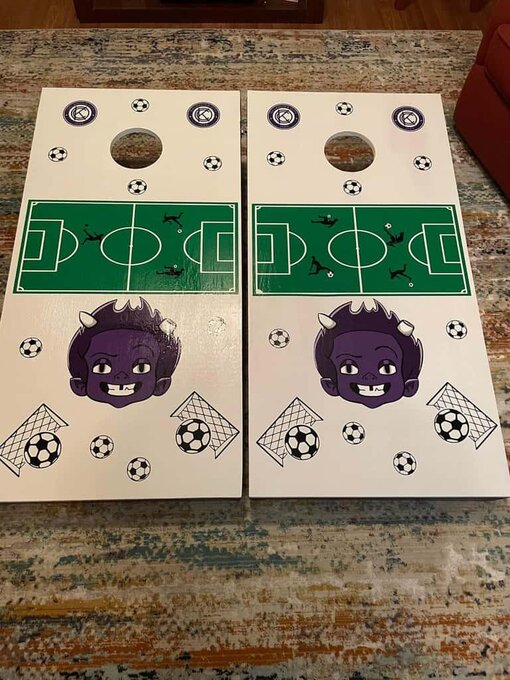 Custom Corn Hole Board Set - Image 7