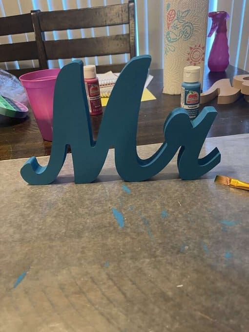 Freestanding Mr. & Mrs. - Image 2