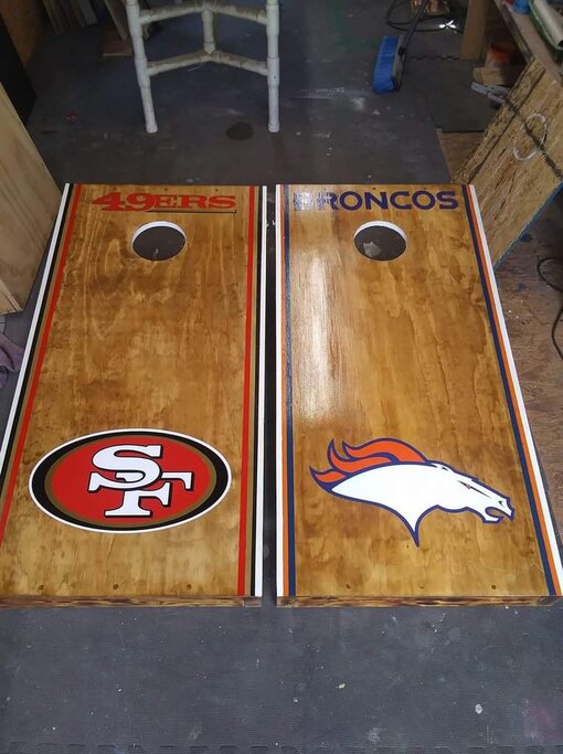 Custom Corn Hole Board Set - Image 12