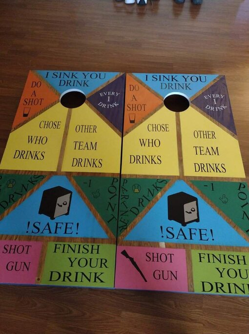 Custom Corn Hole Board Set - Image 11