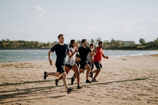 get outdoors - join a running club