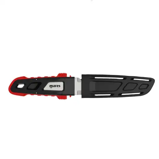 MARES Knife MC-100 Black Red