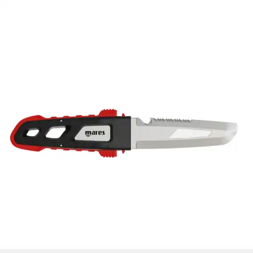 MARES Knife MC-100 Black Red