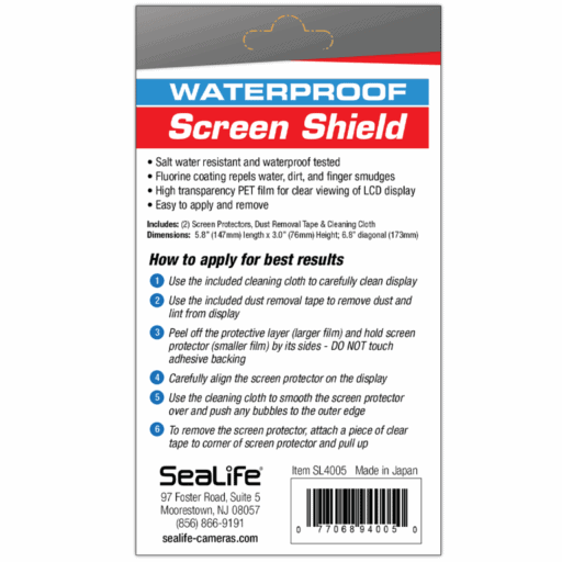 SEALIFE Screen Shield for SportDiver Housing