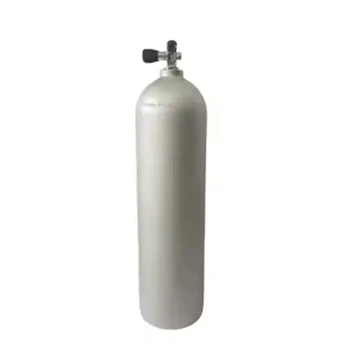 TANK-AS-40-SAN122 SHERWOOD Tank Aluminum Brushed with SAN122 Pro DIN/INT Valve