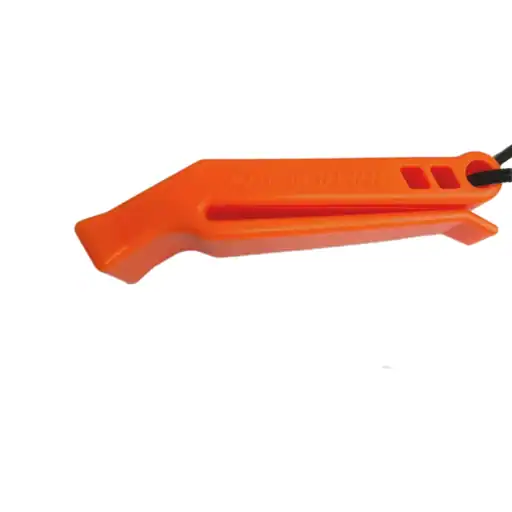 ALLOY STAR Safety Whistle with Swivel Clip Orange