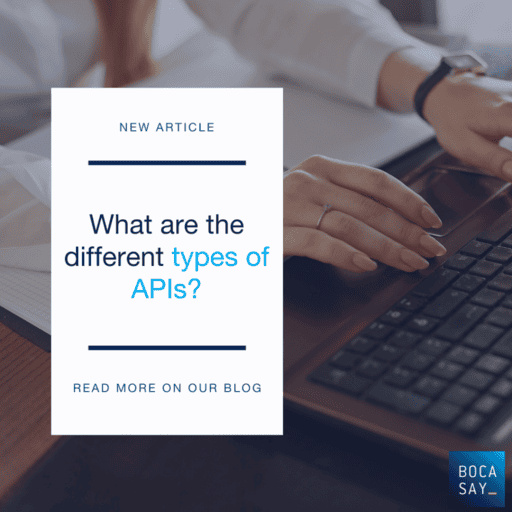 What are the different types of APIs? ©Pexels