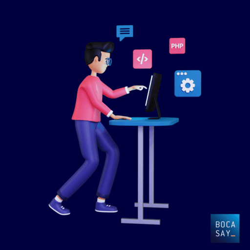 For your web development, our offshore outsourcing company Bocasay is ready to help Β©Canva