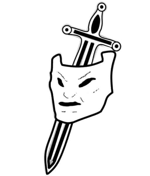 Het logo van de Brandenburger eenheid toont een eenvoudig ontwerp, vaak bestaande uit militaire symbolen die de elite-eenheid van Nazi-Duitsland vertegenwoordigen.