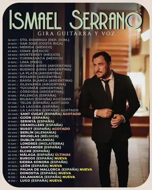 ismael serrano-gira-2026