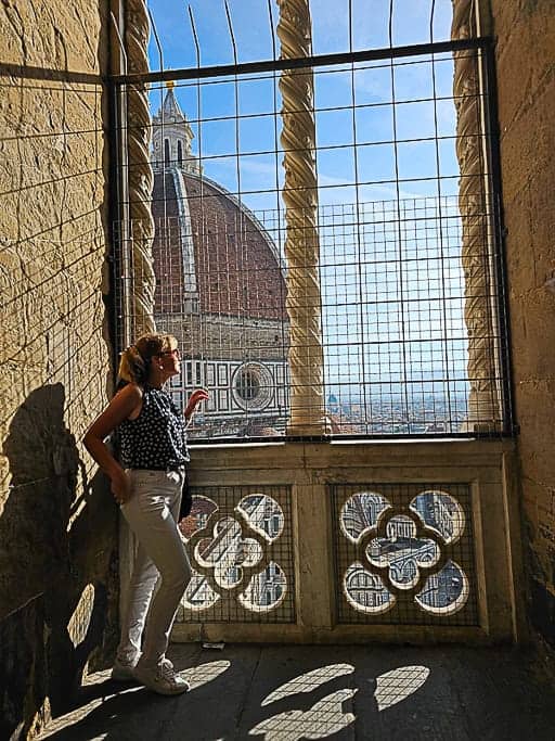 Climbing to the top of Giotto's Bell Tower is a must if you are after Florence instagram spots