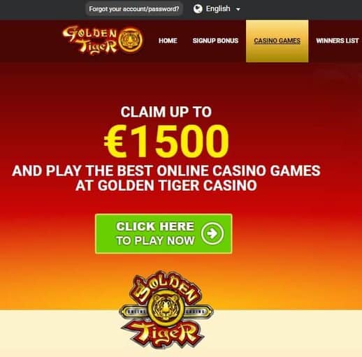 Golden Tiger Casino Review