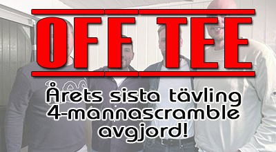 Tävlingssäsongen avslutad!