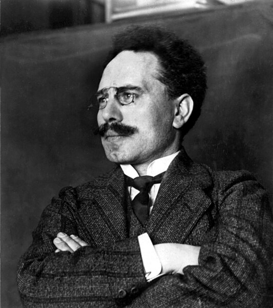 Karl Liebknecht, socialistisch leider in 1911 Portret van Karl Liebknecht (1911), Duits revolutionair socialist en antimilitarist, bekend om zijn verzet tegen de Eerste Wereldoorlog.