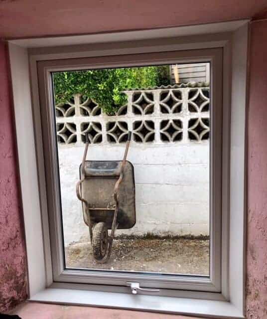 Miner's Cottage renovation - new double glazed windows