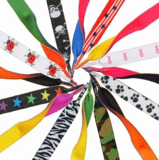 colored shoelaces