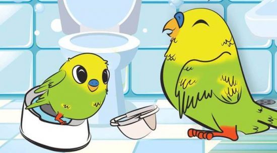 Little Budgie's Done A Fudgie