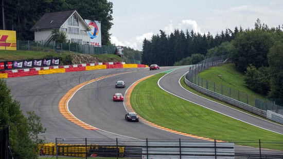 The Circuit de Spa-Francorchamps lies along the E42 highway about 110km southeast of Brussels, between the towns of Spa and Stavelot