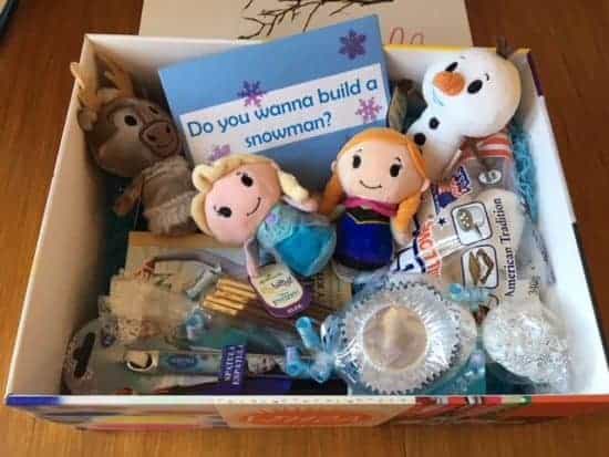 Frozen Itty Bittys goody box