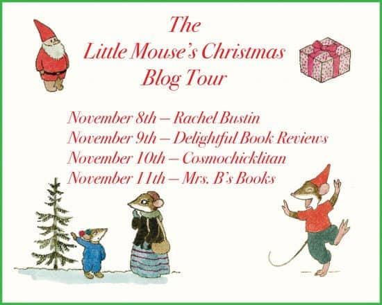 Little Mouse's Christmas blog tour banner