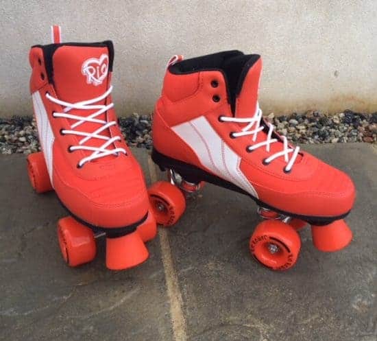 Red Roller Skates