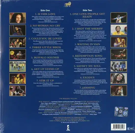 Bob Marley & The Wailers / Legend (Best Of) (LP)