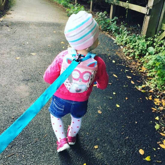 Walking to the park