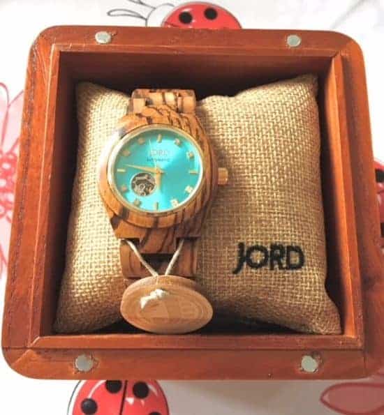 Happy 3rd Blogiversary -Giveaway Day 4 - JORD wooden watch