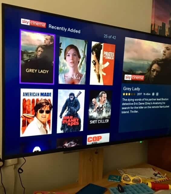 Binge watching with now tv - smart stick