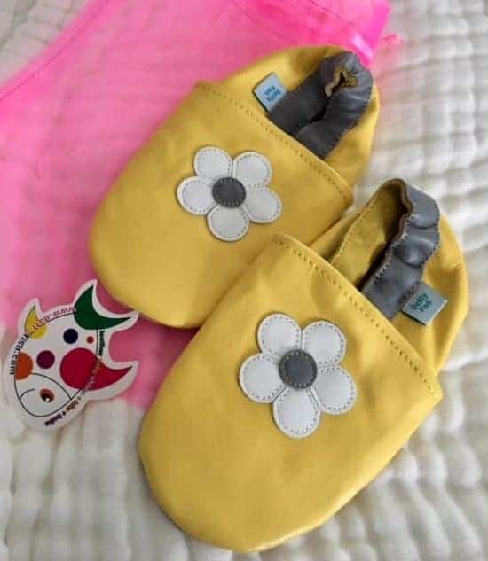 Dotty Fish soft leather walker shoe