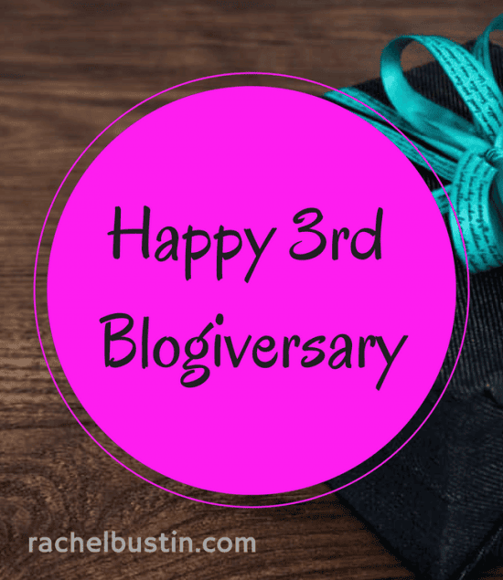 Happy 3rd Blogiversary