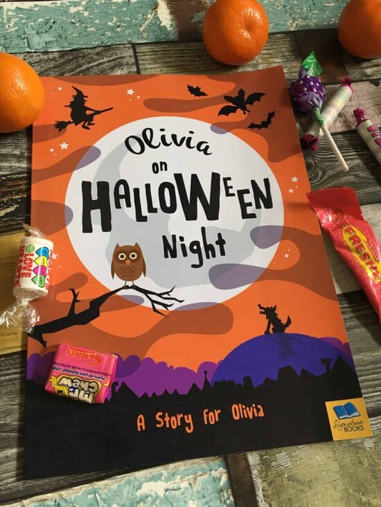 Olivia on Halloween Night - Book