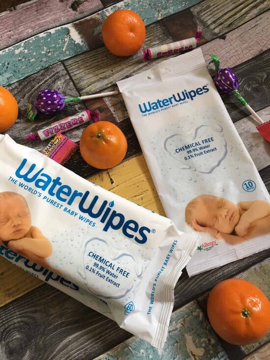 Water Wipes - perfect for removing Halloween Makeup