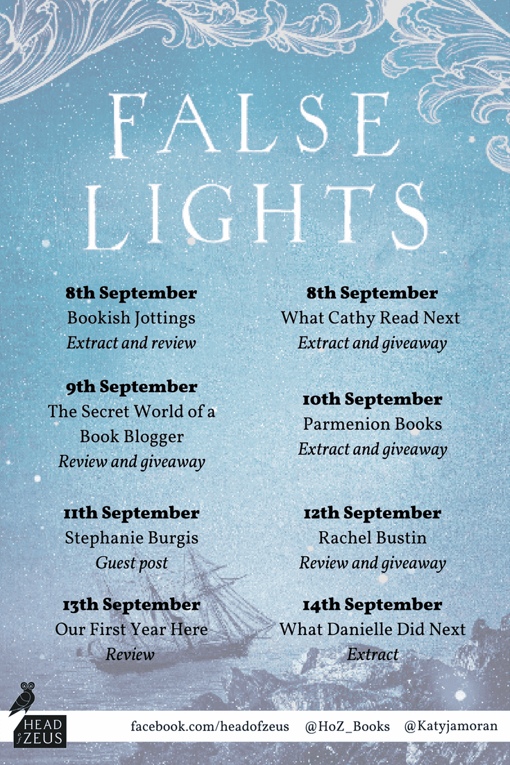 False Lights blog tour