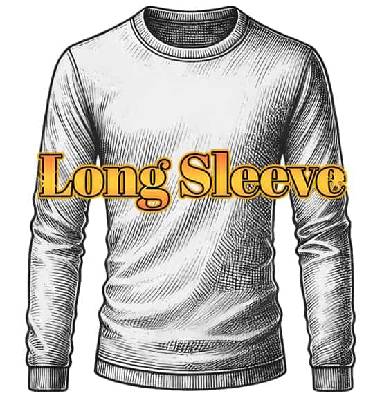 Long Sleve Printing