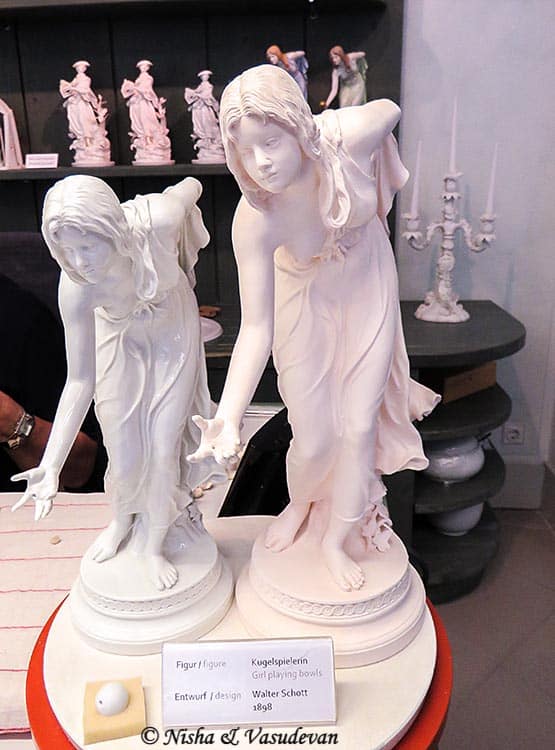 meissen porcelain white gold saxony dresden