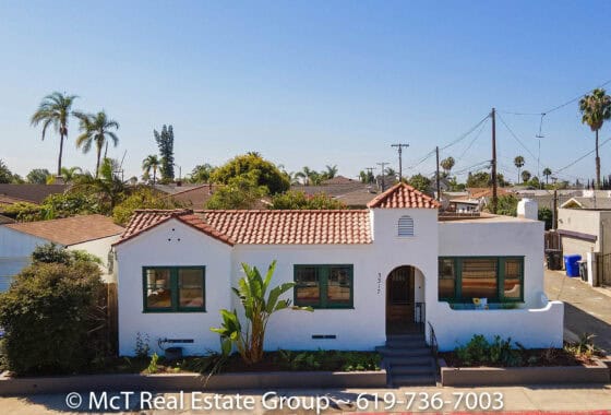 North Park Spanish Style Home Painted and ready to sell