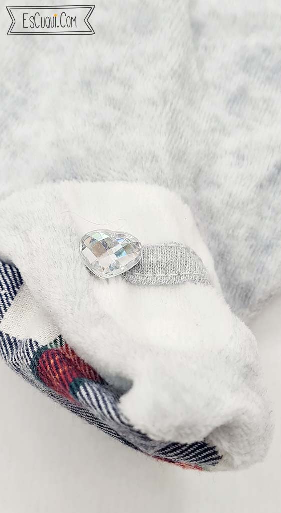 Conjunto bebé aterciopelado sudadera polaina y babero