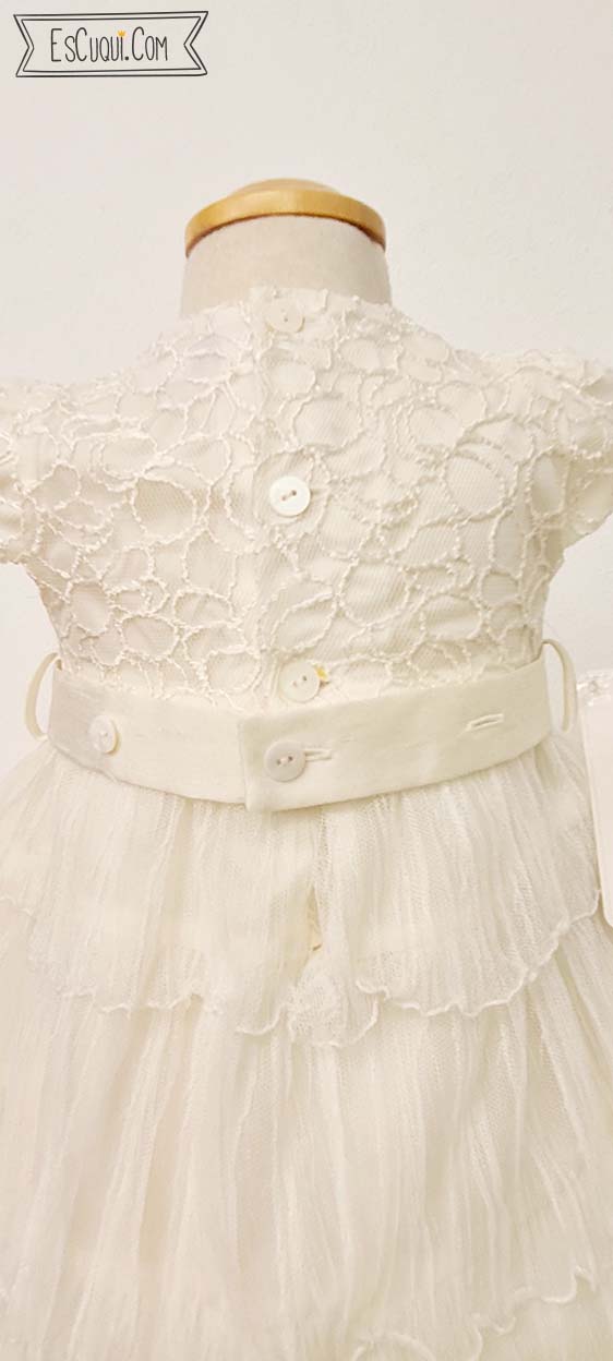 vestido bautizo amaya marfil