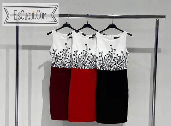 vestido eventos corto mujer