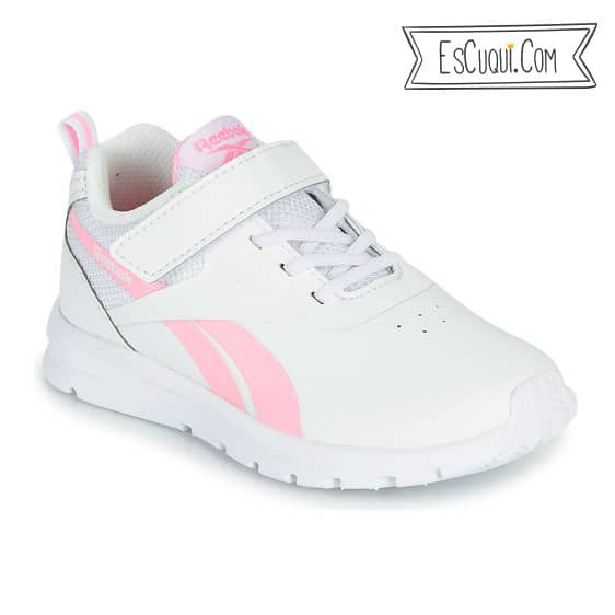 zapatillas deporte niña reebok blancas y rosas
