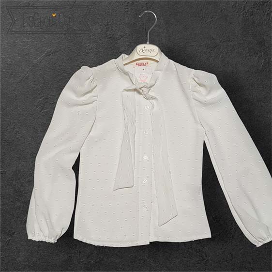 blusa blanca niña vestir b arata