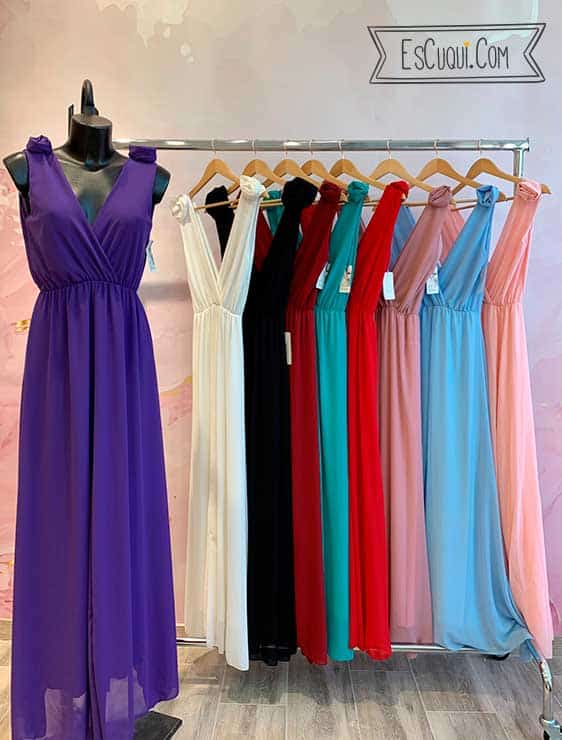 vestido corte romano fiesta