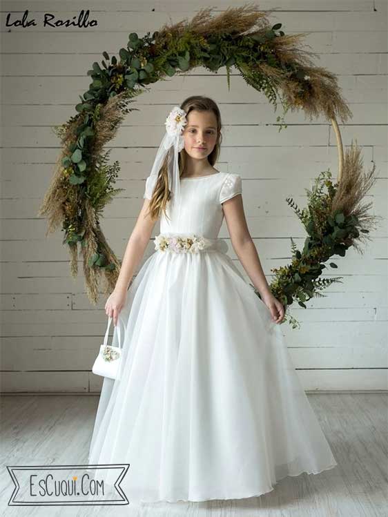 vestido comunion lola rosillo Q361